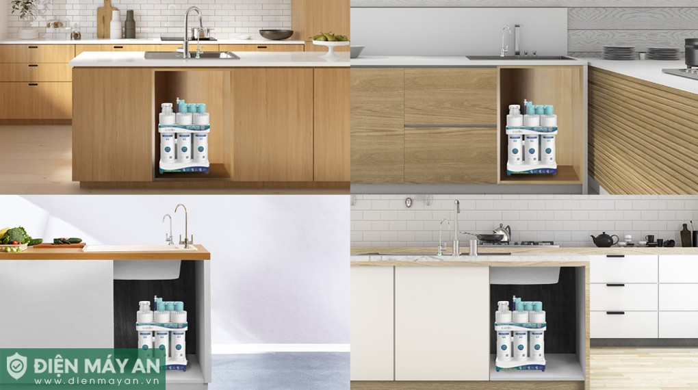 Máy lọc nước RO Karofi KAQ-U95 Pro 10 lõi